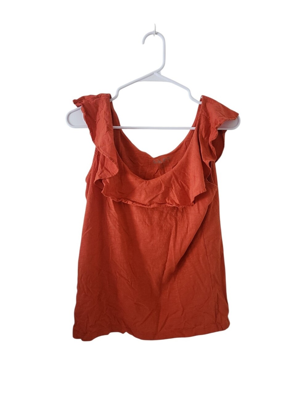 Loft Ruffled Sleeveless Top